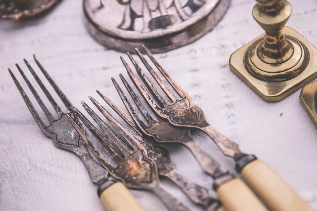 antique forks
